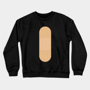 Adhesive Bandage Dressing Crewneck Sweatshirt